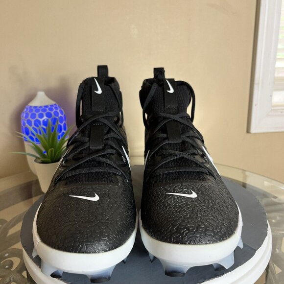 Nike Alpha Huarache NXT MCS Baseball Cleats Molded Mens Size‎ 12 Black New! - Picture 3 of 8